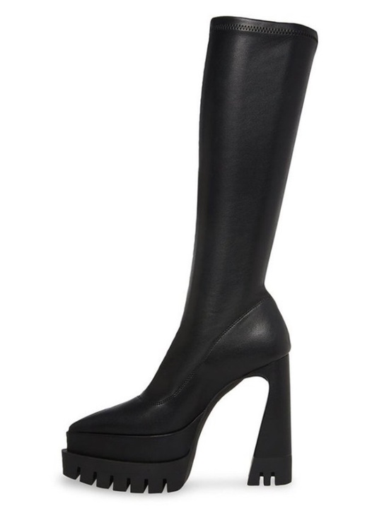 Steve Madden Shoes - Steve Madden MARA Lug Sole Knee High Platform Boots Size 8 EUC